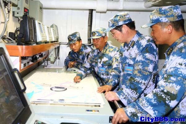 中美海军大西洋联合演练 演习海上意外相遇规则