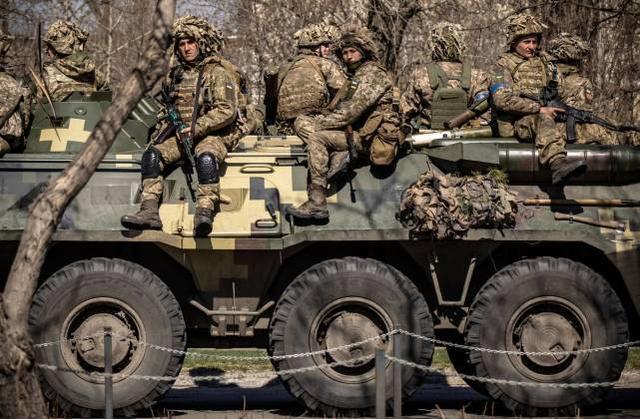 俄乌冲突中的乌克兰军人