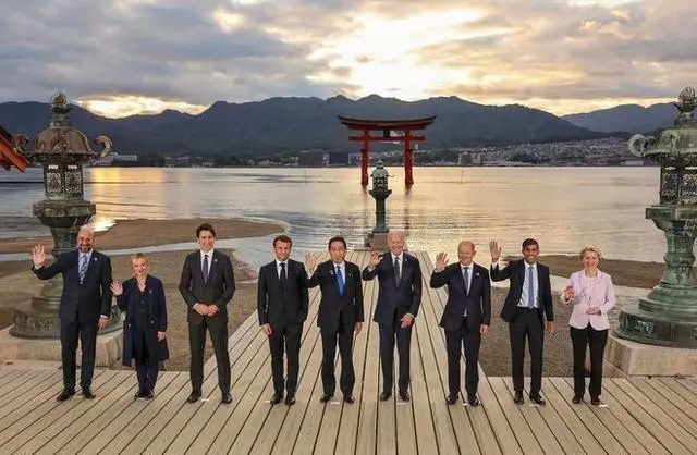 今年5月G7成员国首脑在日本广岛开会