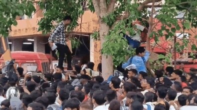 招聘会现场