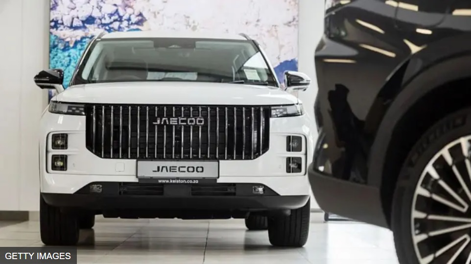 中国汽车品牌杰酷7（Jaecoo 7）首次登上英国销售榜首